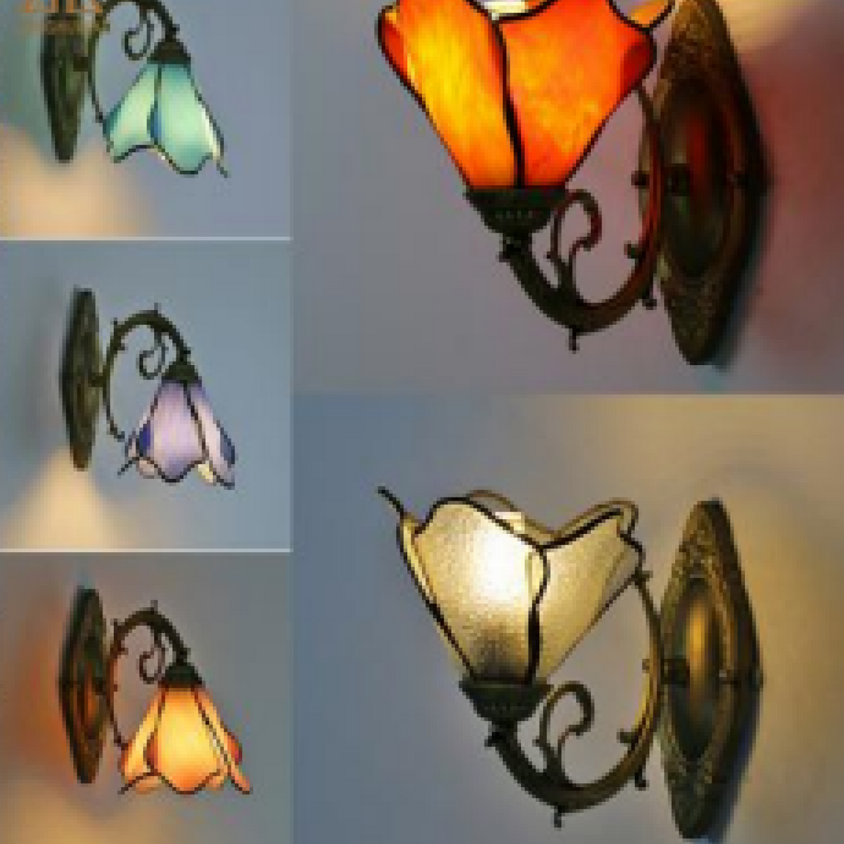 Stained glass Wall lamp 1