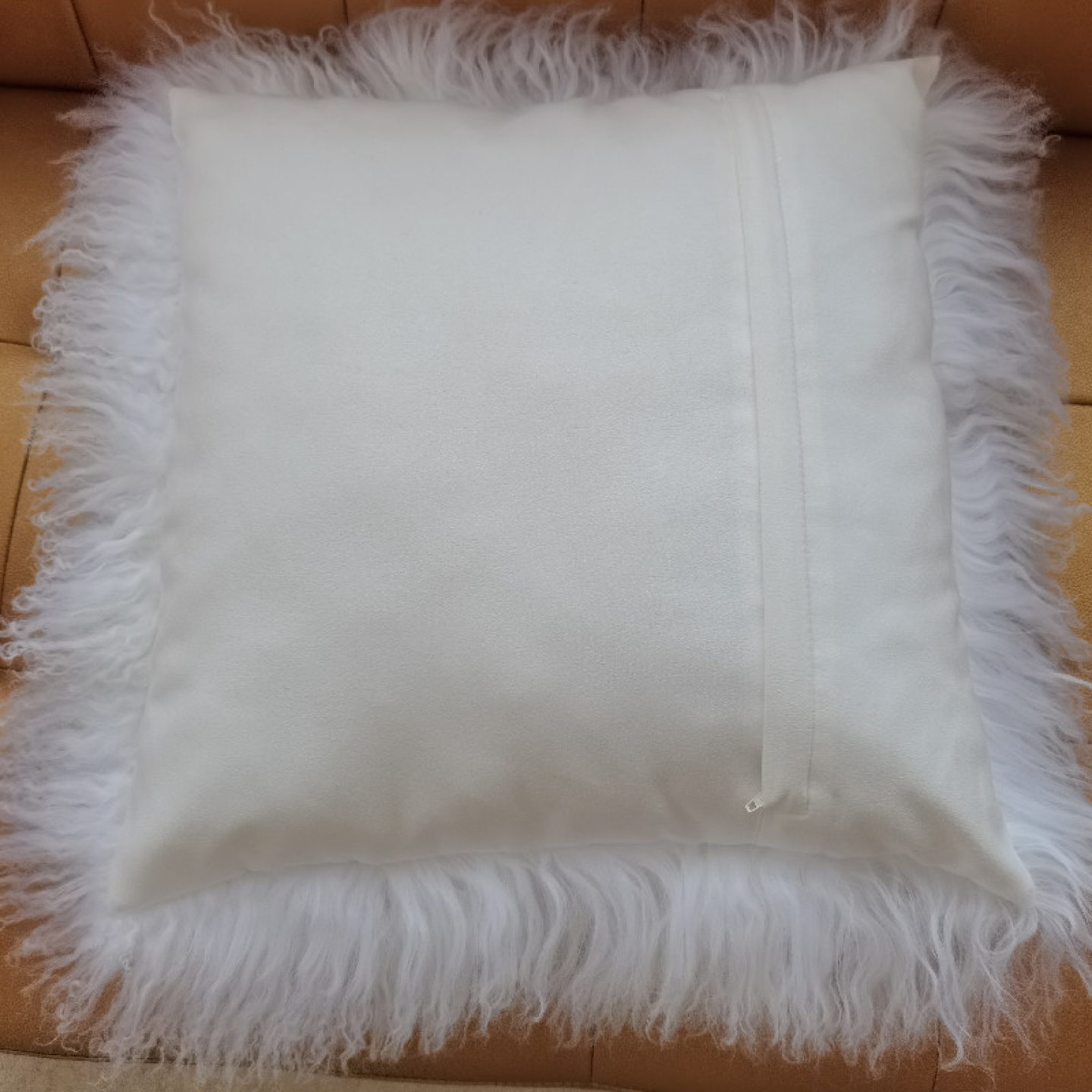 Mongolia Lamb Fur Cushion