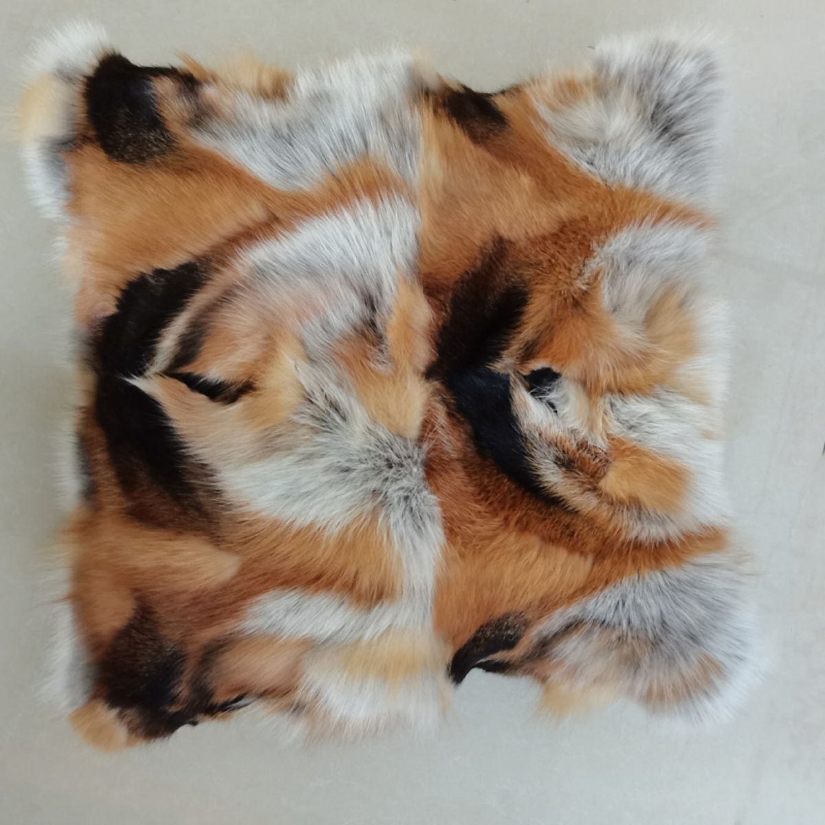Genuine Fox Fur Skin cushion