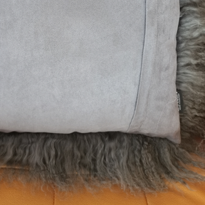 Mongolia Lamb Fur Cushion