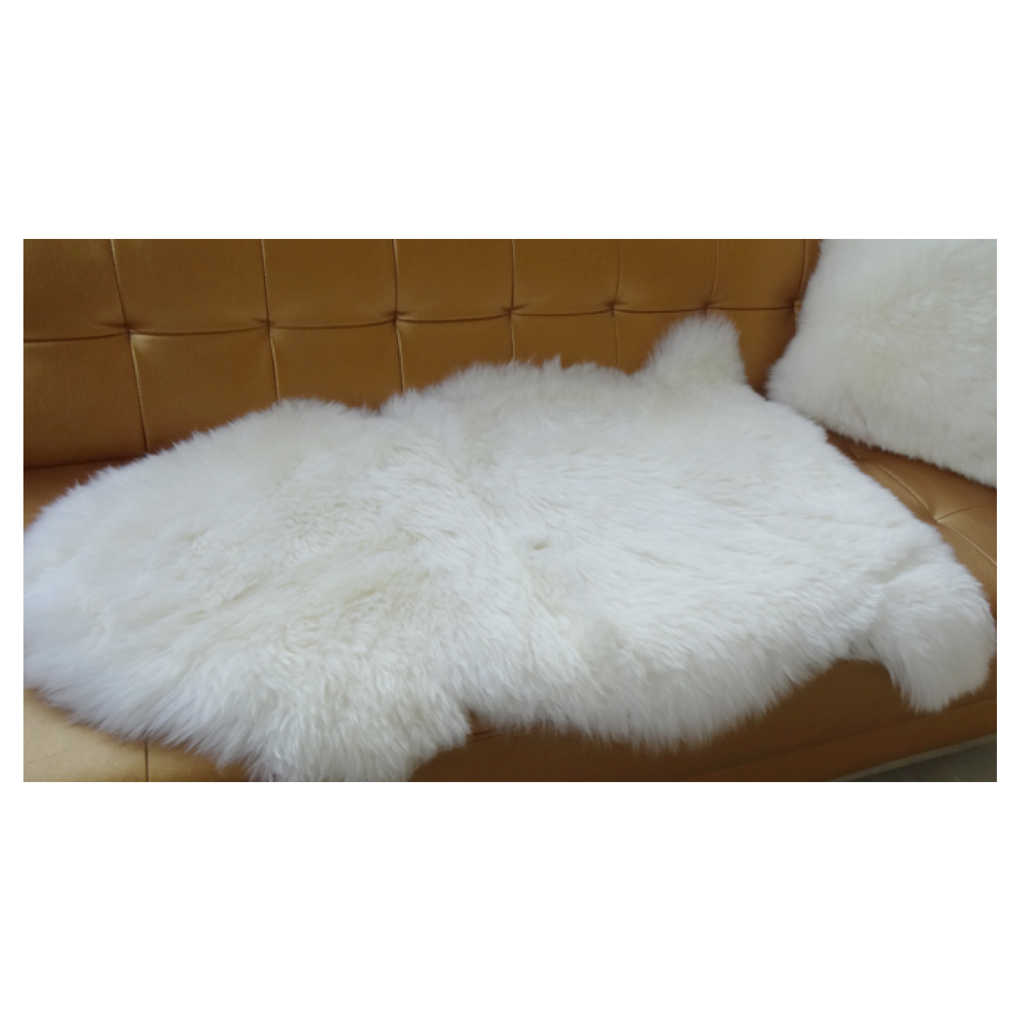 Sheepskin rug