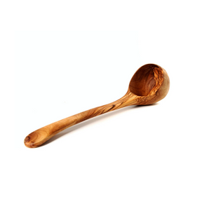 Olive wood soup spoon M